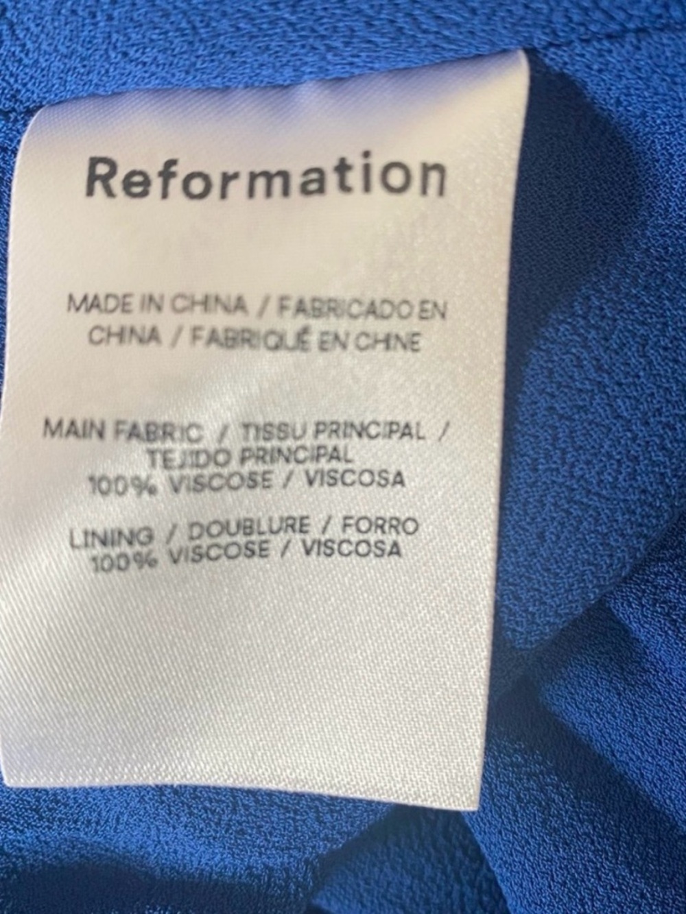 Reformation Juliette Midi Dress in Moray 2 - Picture 9 of 10